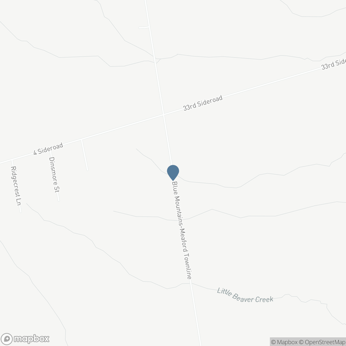 357190 THE BLUE MOUNTAIN MEAFORD TOWNLINE, Thornbury, Ontario N0H 2P0